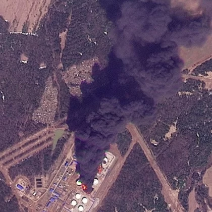 Ukrayna'dan 1500 kilometre derinlikteki Rus tesisine darbe