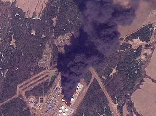 Ukrayna'dan 1500 kilometre derinlikteki Rus tesisine darbe
