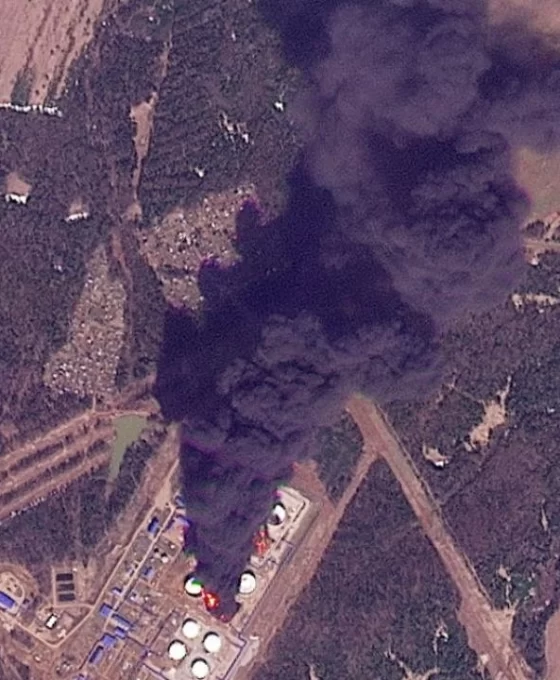 Ukrayna'dan 1500 kilometre derinlikteki Rus tesisine darbe