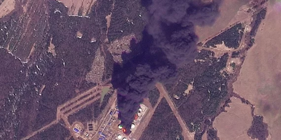 Ukrayna’dan 1500 kilometre derinlikteki Rus tesisine darbe