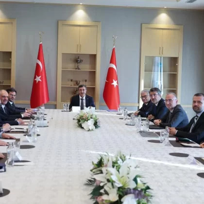 Cevdet Yılmaz, Ekonomi Politikaları Kurulu ile bir araya geldi