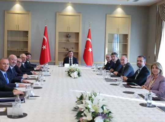 Cevdet Yılmaz, Ekonomi Politikaları Kurulu ile bir araya geldi