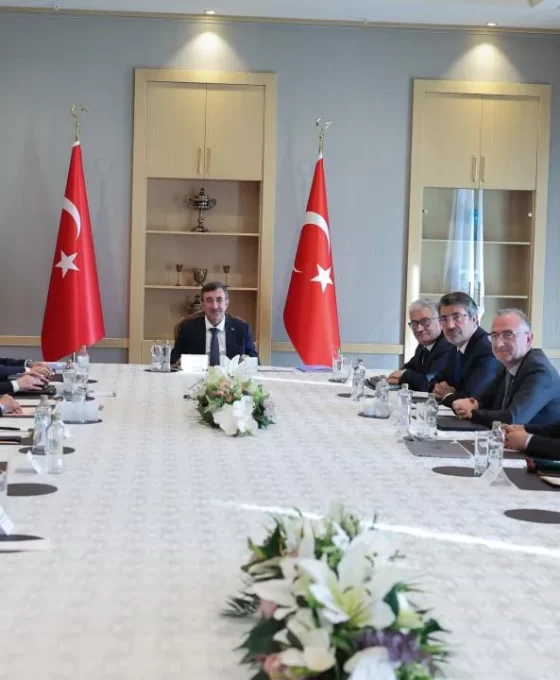 Cevdet Yılmaz, Ekonomi Politikaları Kurulu ile bir araya geldi