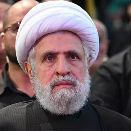 Hizbullah lideri Kasım'dan İsrail'e net mesaj: Tam çekilin