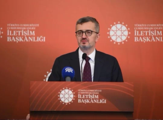 İletişim Başkanı Duran'dan Kızılay mesajı