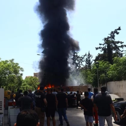 Lübnan sınırında İsrail dehşeti: Evleri ateşe verdiler!