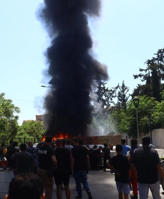 Lübnan sınırında İsrail dehşeti: Evleri ateşe verdiler!