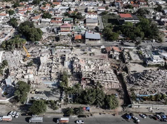 Nasa verileriyle Venezuela depremi: 58 bin bina etkilendi