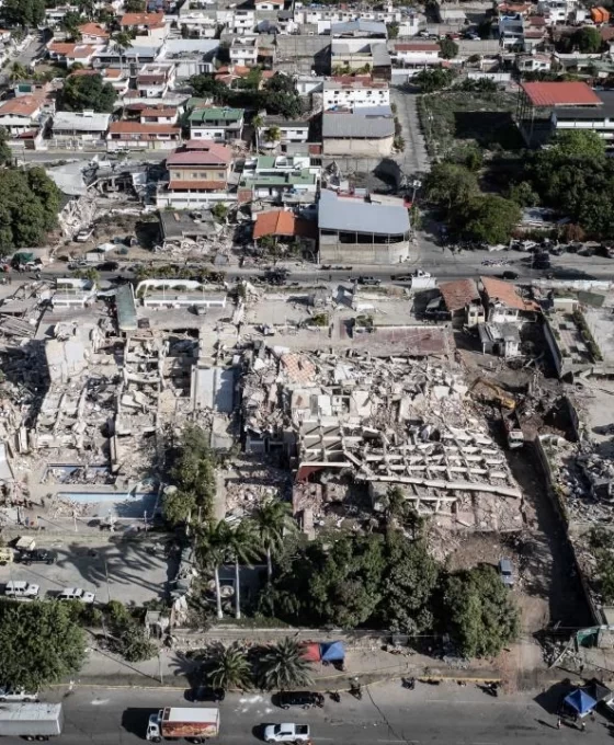Nasa verileriyle Venezuela depremi: 58 bin bina etkilendi