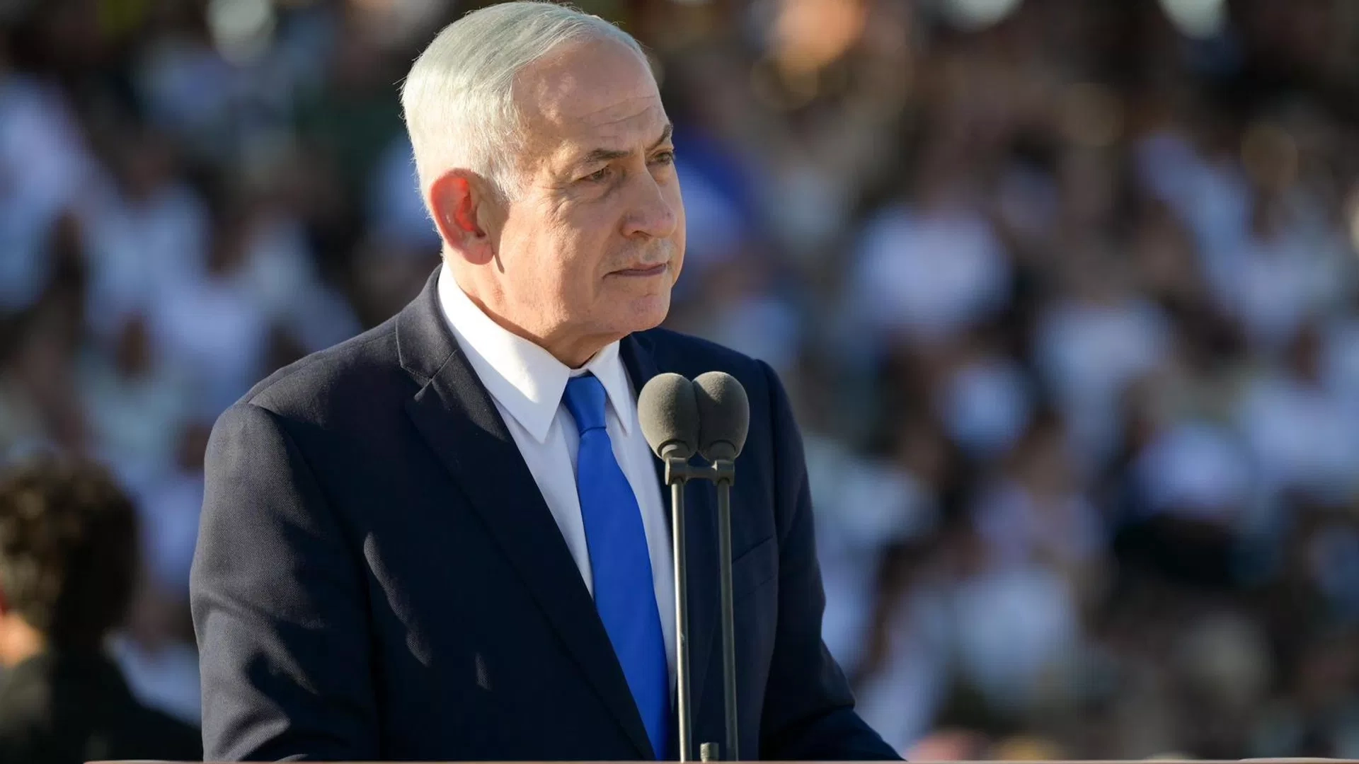 Netanyahu'dan subay töreninde tepki çeken sözler: Güçlü olan kalır