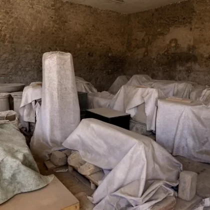 Pompei'de 20 yıllık bekleyiş bitti: Gizli hazineler açıldı