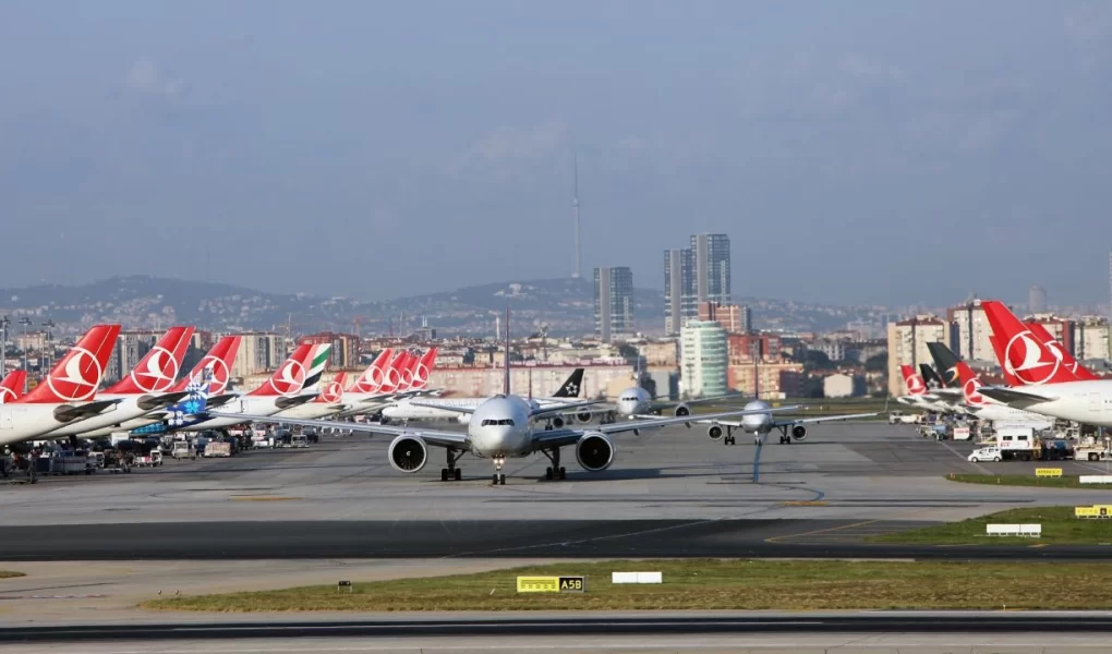 Türkiye'de hava yolu yolcu trafiği 89 milyonu aştı