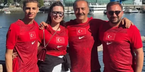 Yılmaz Erdoğan ve Belçim Bilgin millî maç için Kanada’da