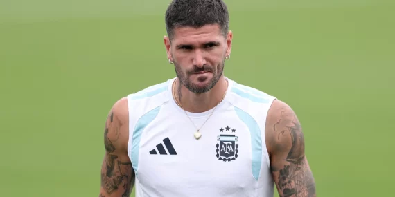 De Paul'den Messi itirafı: "Onu keyifli görmek yeter"