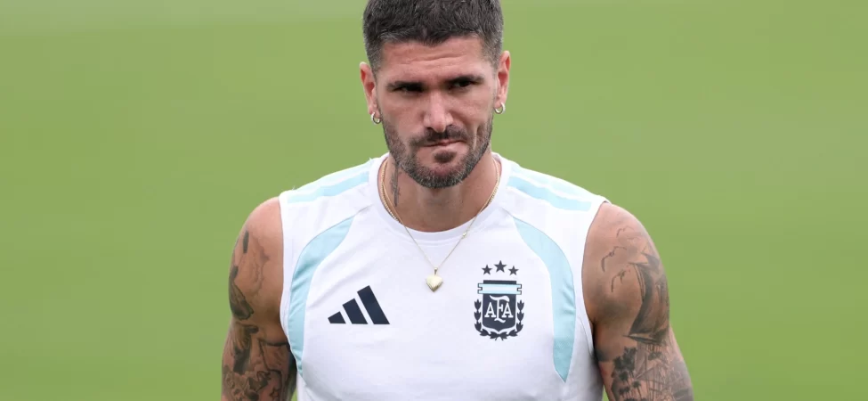 De Paul'den Messi itirafı: "Onu keyifli görmek yeter"