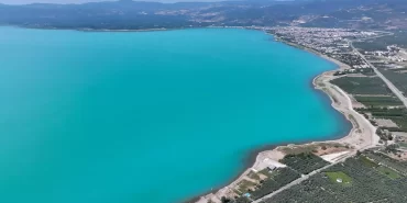 İznik Gölü'nde büyüleyici değişim: Maldivler'e benzetildi