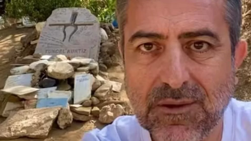Tuncel Kurtiz'in mezarındaki son görüntü tartışma yarattı