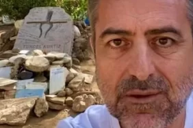 Tuncel Kurtiz'in mezarındaki son görüntü tartışma yarattı