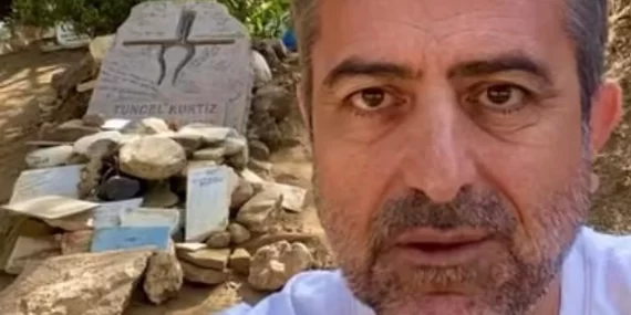 Tuncel Kurtiz'in mezarındaki son görüntü tartışma yarattı