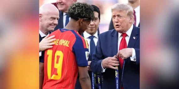 Yamal’dan Trump’a şoke eden hareket: O anlar gündem oldu