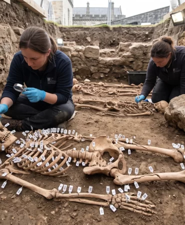 700 yıllık iskelette 167 kırık: Mancınık mermisiyle gelen ölüm