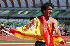 Fas asıllı İspanyol genç atlet dünya şampiyonluğuna ulaştı