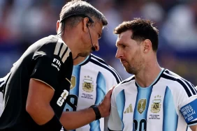 Hakem kamerasından tarihi final: Vinčić'ten Messi'ye Paredes uyarısı