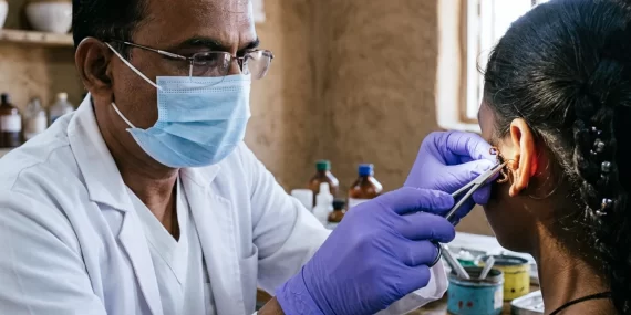 Kulağındaki kaşıntı için doktora gitti: İçinden canlı akrep çıktı