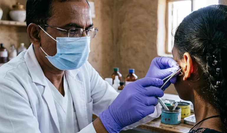 Kulağındaki kaşıntı için doktora gitti: İçinden canlı akrep çıktı