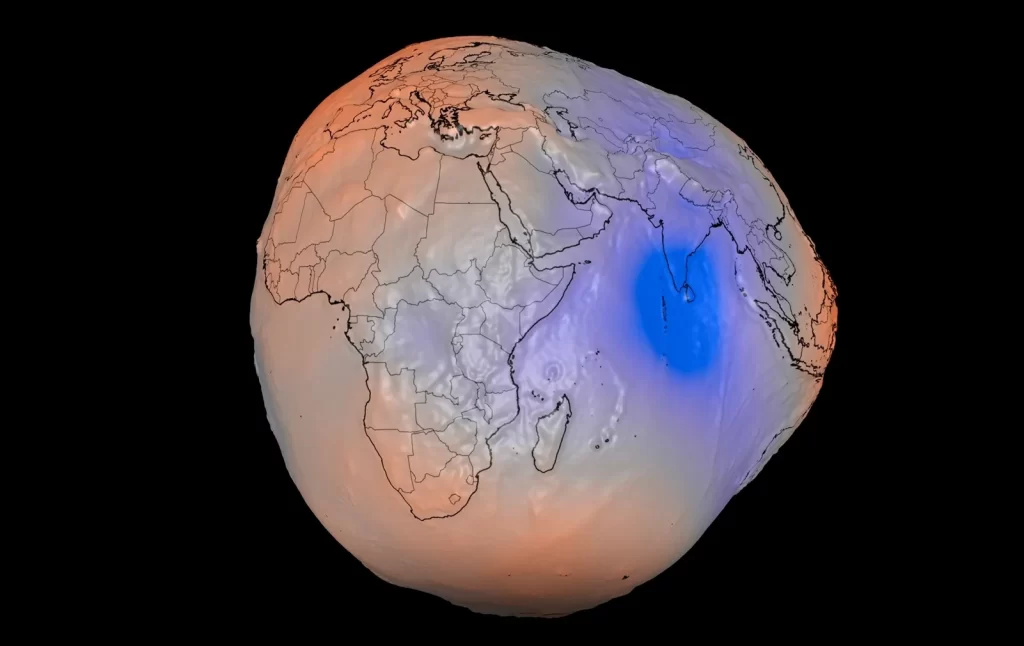 NASA'dan şaşırtan Dünya modeli: Neden patatese benziyor?