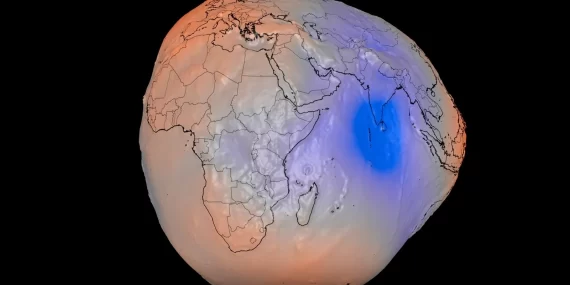NASA'dan şaşırtan Dünya modeli: Neden patatese benziyor?