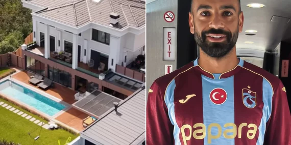 Salah Trabzon'da saray gibi villaya taşınıyor
