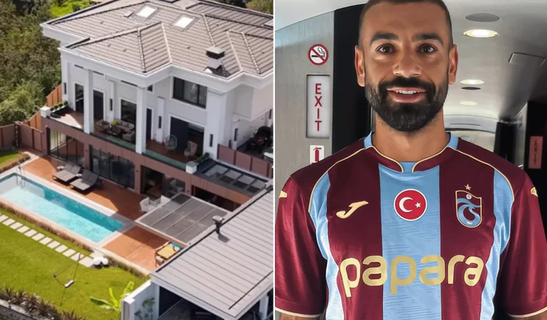 Salah Trabzon'da saray gibi villaya taşınıyor