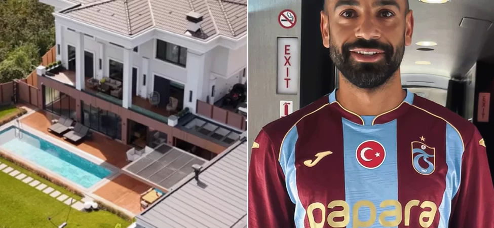 Salah Trabzon'da saray gibi villaya taşınıyor