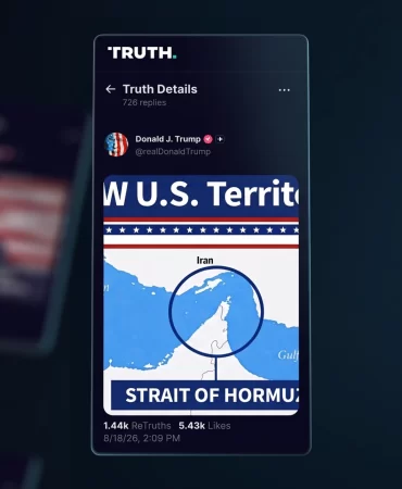 Trump'tan Hürmüz haritası: "Yeni Amerikan toprağı" çıkışı