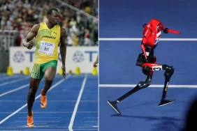 Usain Bolt'un rekoru kırıldı: İnsansı robot 9.39 saniye koştu