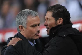 12 yıl sonra Madrid derbisinde buluştular: Simeone ve Mourinho'dan saygı mesajları