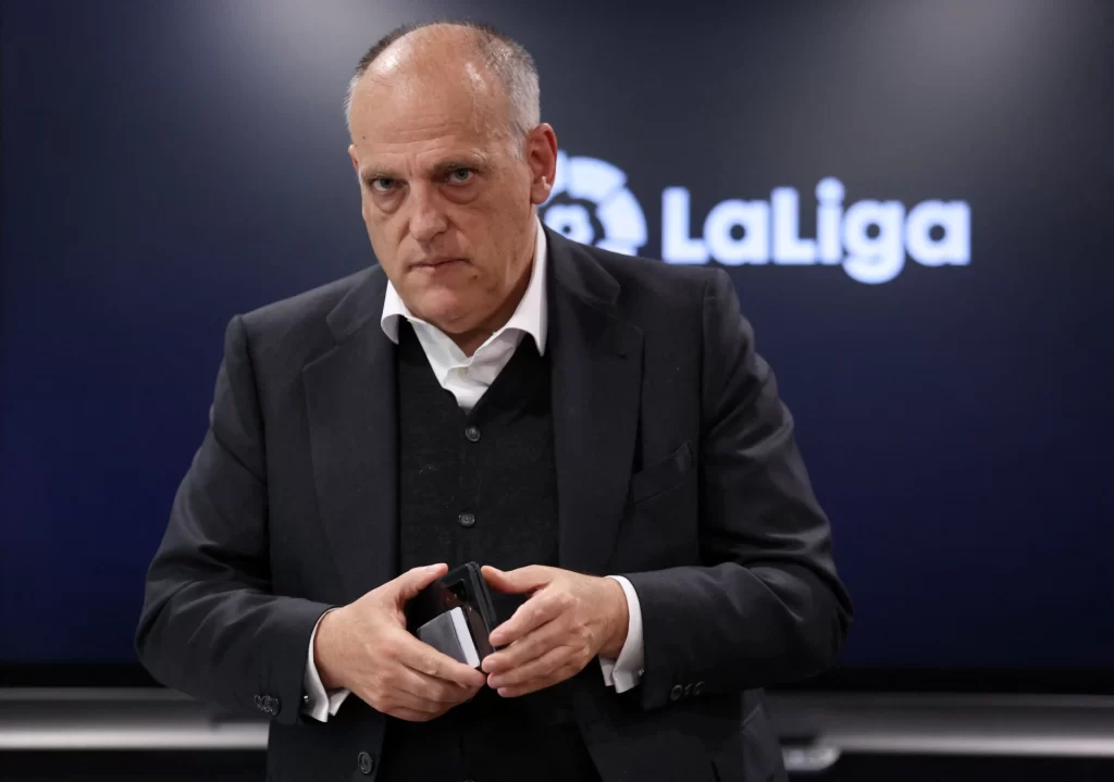 Derbi sonrası Tebas'tan Real Madrid'e olay hakem yanıtı