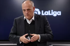 Derbi sonrası Tebas'tan Real Madrid'e olay hakem yanıtı