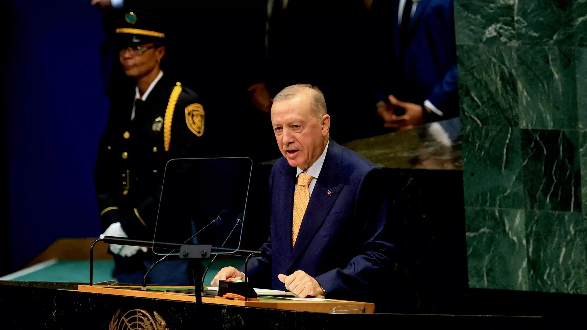 Erdoğan'dan BM Genel Kurulu'nda tarihi çıkış: "Gazze çağımızın toplama kampıdır"