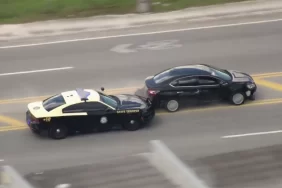 Hastaneden kaçıp araç gasbetti: Miami sokaklarında nefes kesen kovalamaca