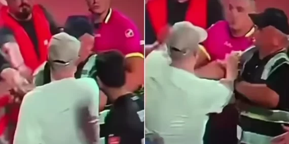 İptal edilen goller çıldırttı: Kulüp başkanı hakemi yumrukladı