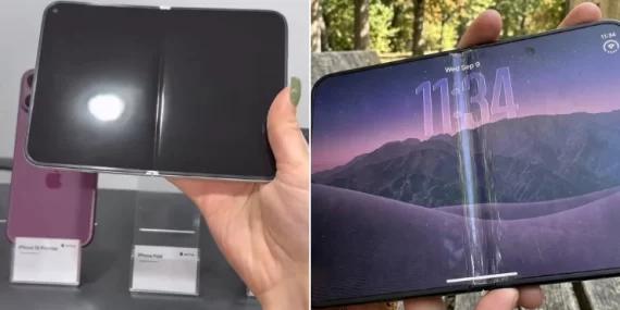 Katlanabilir iPhone Duo ekranında kırık iddiası: Gerçek mi?