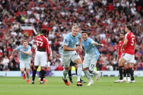 Manchester derbisinde skandal: Haaland'ın golünde resmi hakem hatası