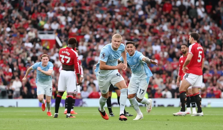 Manchester derbisinde skandal: Haaland'ın golünde resmi hakem hatası