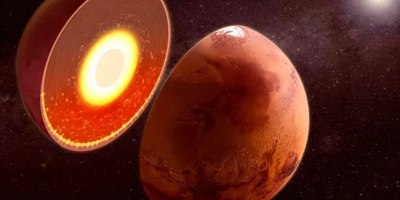 Mars'ın derinliklerinde dev sır: 400 derecelik sıcaklık farkı