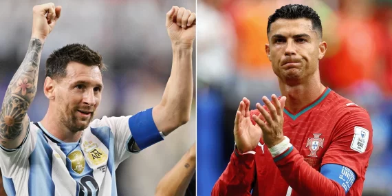 Messi'den Ronaldo'ya olay gönderme: Tarihin en iyisi bitti
