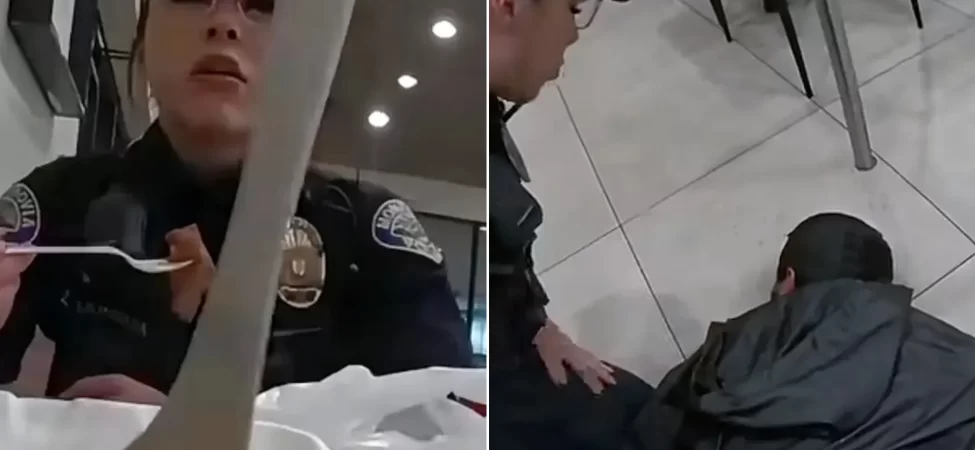 Polisten iki kez kaçtı: Üçüncüsünde öğle yemeğine yakalandı!