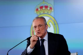 Septe tişörtü krizinin ardından: Florentino Perez şehre gitti