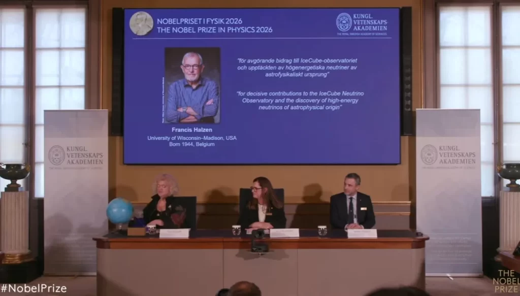 2026 Nobel Fizik Ödülü açıklandı: Evrenin hayalet habercileri ödül getirdi